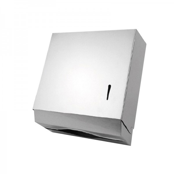 Distributeur de lingettes zigzag inox Distributeur de lingettes zigzag inox